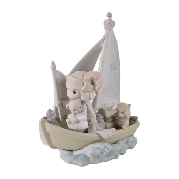 Precious Moments This Land Is Our Land 527386 Commemorative Figurine Vintage - Picture 1 of 13